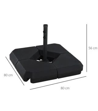 Base de Pesa para Sombrilla