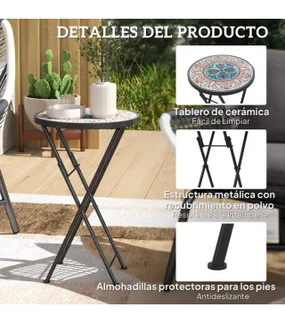 Mesa Auxiliar Jardín