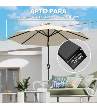 Toldo de Sombrilla