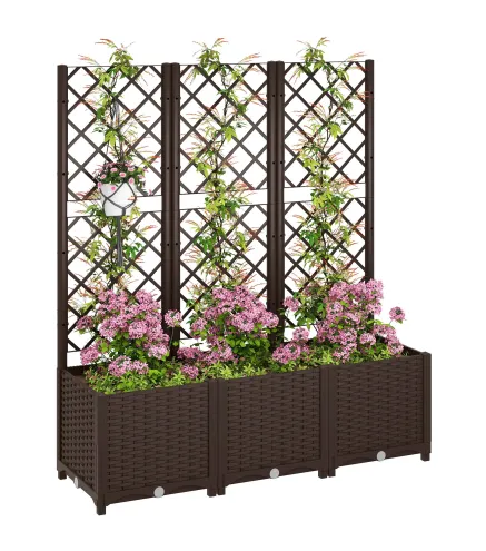 Jardinera con Enrejado