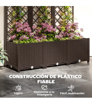 Jardinera con Enrejado