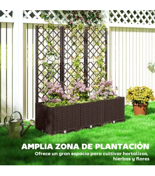 Jardinera con Enrejado