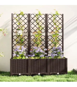 Jardinera con Enrejado