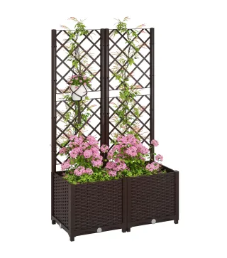 Jardinera con Enrejado