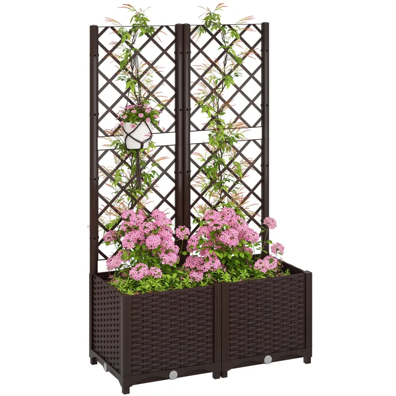 Jardinera con Enrejado
