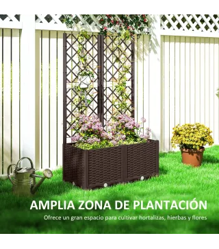Jardinera con Enrejado