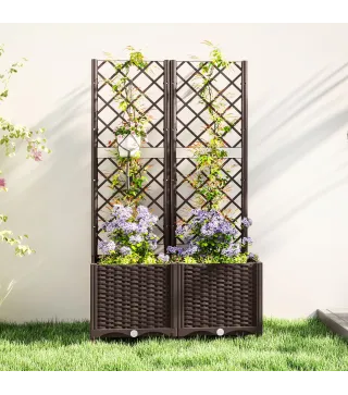 Jardinera con Enrejado