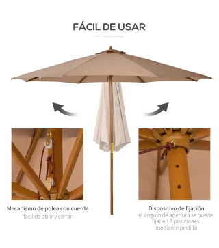Sombrilla de Jardín
