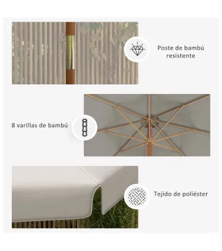 Sombrilla de Jardín