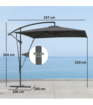 Parasol Excéntrico