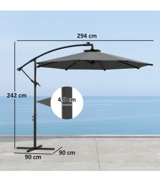 Parasol Excéntrico