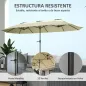 Sombrilla Doble