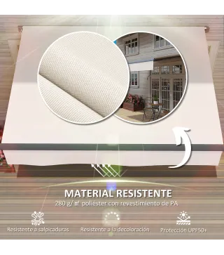 Toldo Manual Retráctil