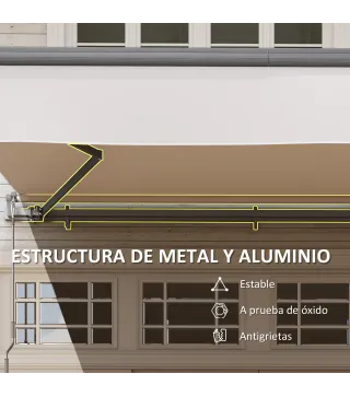 Toldo Manual Retráctil