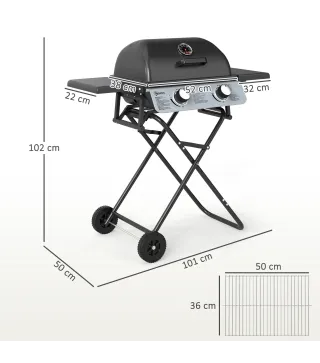 Barbacoa de Gas