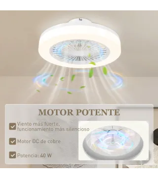 Ventilador Techo Luz