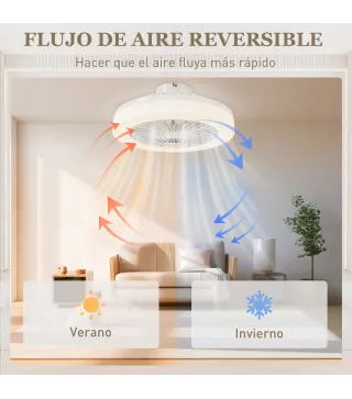 Ventilador Techo Luz