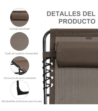 Tumbona Plegable