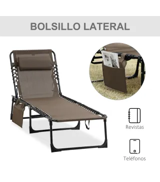 Tumbona Plegable