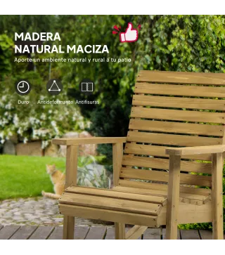 Mecedora de Madera