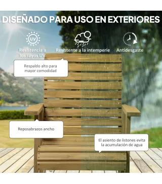 Mecedora de Madera