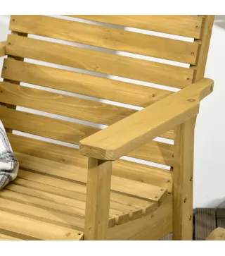 Mecedora de Madera