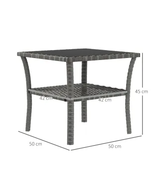 Mesa de Ratán