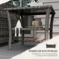 Mesa de Ratán