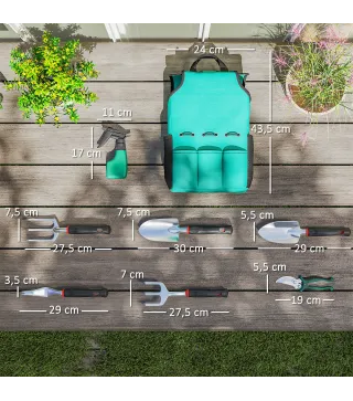 Set Herramientas Jardinería