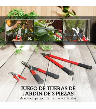 Set Herramientas Jardinería