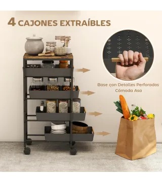 Carrito de Cocina