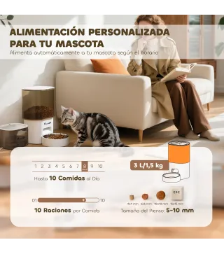 Conjunto Comedero Fuente