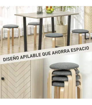 Taburetes Apilables