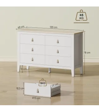Cómoda para Dormitorio