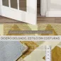 Alfombra Lavable en Lavadora Pelo Corto 170x120 cm Estilo Moderno Tapete para Sala de Estar Dormitorio Comedor Crema Alfombra Lavable en Lavadora Pelo Corto 170x120 cm Estilo Moderno Tapete para Sala de Estar Dormitorio Comedor Crema