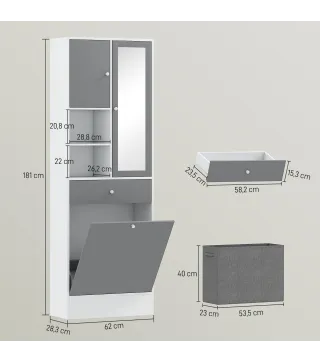 Armario Alto Baño