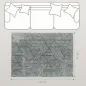 Alfombra Salón 170x120 cm Lavable en Lavadora Pelo Corto Estilo Moderno Tapete para Sala de Estar Dormitorio Gris Oscuro