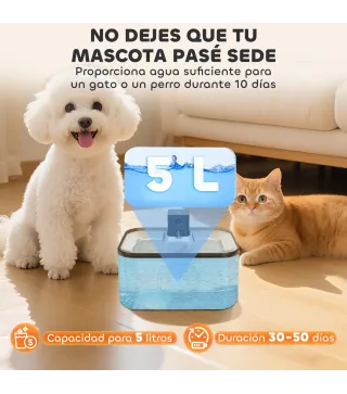 Fuente Agua Mascotas