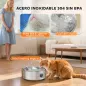Fuente para Gatos de Acero Inoxidable 7L Fuente de Agua para Mascotas Silencioso Automático con Sistema de Filtros Fuente para Gatos de Acero Inoxidable 7L Fuente de Agua para Mascotas Silencioso Automático con Sistema de Filtros