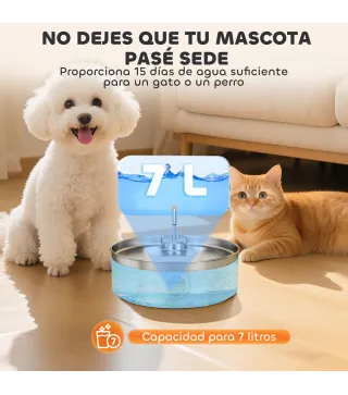 Fuente Agua Mascotas