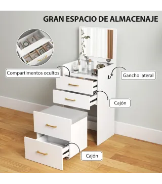 Tocador de Maquillaje
