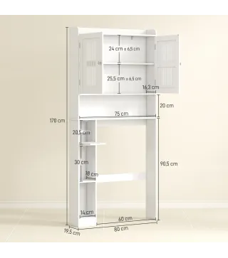 Mueble sobre Inodoro