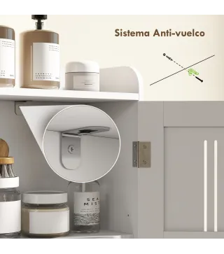 Mueble sobre Inodoro