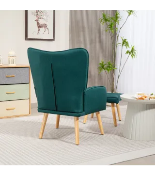 Sillón con Reposapiés