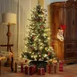 Árbol de Navidad Artificial 180 cm con 350 Luces LED 726 Ramas y Soporte de Acero Árbol Navideño para Interior Verde Árbol de Navidad Artificial 180 cm con 350 Luces LED 726 Ramas y Soporte de Acero Árbol Navideño para Interior Verde