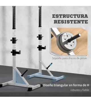 Soporte Barras Pesas