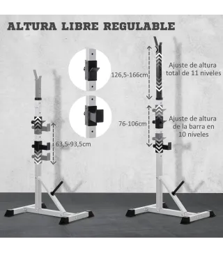 Soporte Barras Pesas