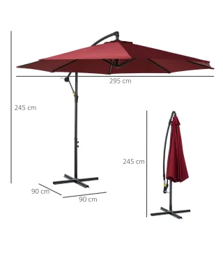 Sombrilla Excéntrica