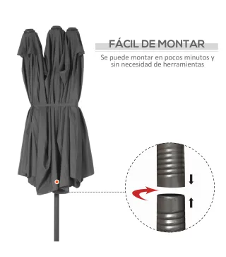 Sombrilla Doble