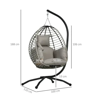 Silla Colgante Huevo